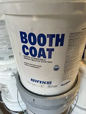 Buy Binks 29-249 Spray Booth Coating,White,Latex • 174.99$
