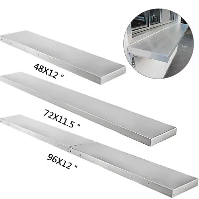 Buy 4, 6, 8FT Shelf For Concession Window Food Truck Accessories Business Stainless • 145.99$