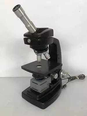 Buy Bausch & Lomb Dynoptic Monocular Microscope W/ 4 Objectives • 192.50$