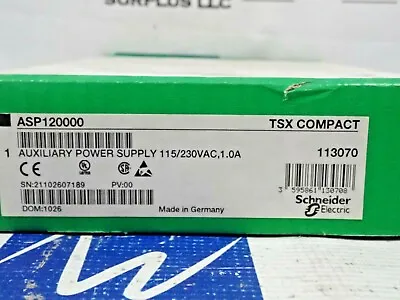 Buy Schneider Electric ASP120000 TSX Compact Auxiliary Power Supply 115/230VAC 1.0A • 174.50$