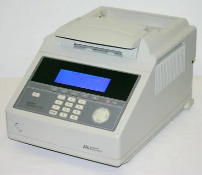 Buy APPLIED BIOSYSTEMS ABI GENEAMP PCR 9700 GOLD BLOCK THERMAL CYCLER, Version 3.12 • 2,275$