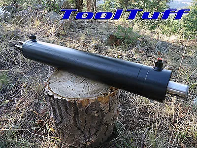 Buy 22 25 Ton OEM Hydraulic Log Splitter Cylinder Double Acting  4 Bore X 24  Stroke • 315$