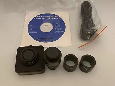 Buy AmScope 3MP USB2.0 High-speed Microscope Digital Camera Kit • 37.50$