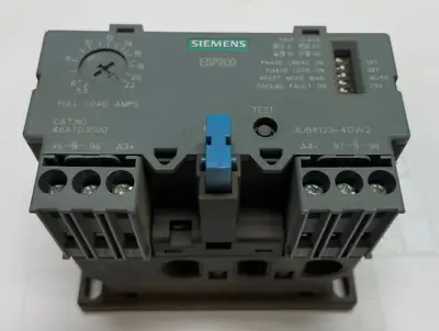 Buy SIEMENS 48ATD3S00 Electronic ESP200 Overload Relay  5.5 - 22 AMP 22A • 99.99$