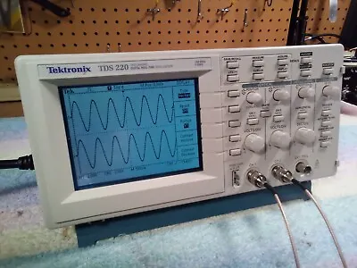 Buy Tektronix TDS 220 2-channel 100MHz Digital Oscilloscope With New Display Module • 56$