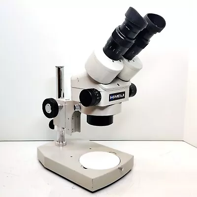 Buy MEIJI TECHNO EMZ-5 Zoom Stereo Microscope SWF10X + Desk Stand SERVICED #906 • 895$