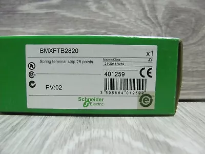 Buy New Brand Schneider Electric BMXFTB282028-pin Removable Spring Terminal Blocks • 89$