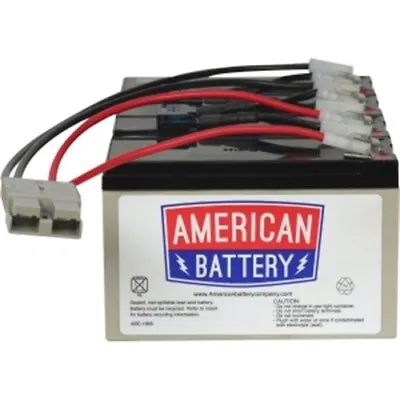 Buy RBC25 UPS Replacement Battery For APC By American Battery • 159.62$