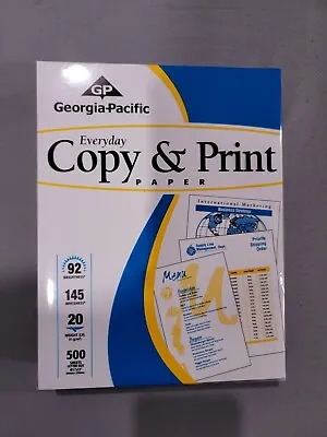 Buy Georgia Pacific Everyday Copy And Print Paper 92 Brightness 8½x11 • 14$