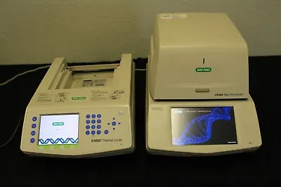 Buy Lot Of 2 BIO-RAD C1000 TOUCH Biorad CFX96 Real-Time PCR Module System • 4,500$
