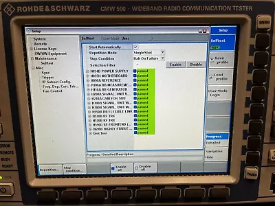 Buy Rohde & Schwarz CMW500, Wideband Radio Communication Tester -Loaded W/ Options!- • 14,800$