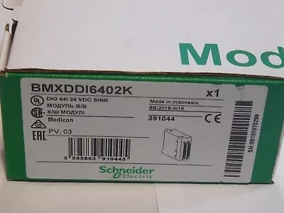 Buy BMXDDI6402K BRAND NEW Schneider Electric Modicon BMX-DDI-6402K • 895$