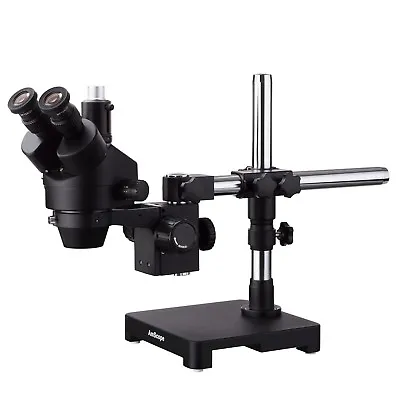 Buy AmScope 3.5X-90X Trinocular Stereo Microscope + Boom • 556.99$