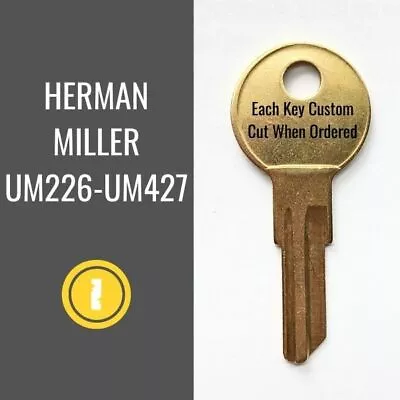 Buy Replacement Herman Miller Furniture Key UM243 - Buy 1 Get 1 50% Off • 7.98$