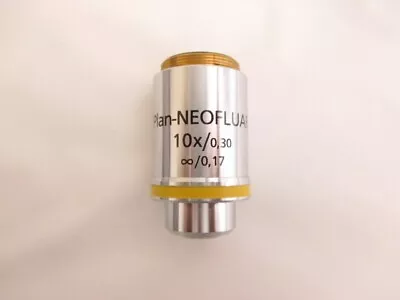 Buy Zeiss Microscope Objective Plan-Neofluar 10x/0.30 ∞/0.17 Neo Fluor Infinity • 330$