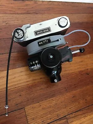 Buy Zeiss Ikon Microscope Camera / Beamsplitter Eyepiece Prontor Shutter Controller • 175$