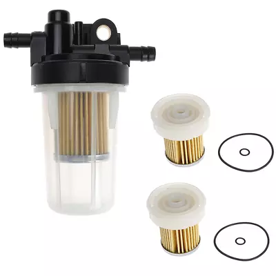 Buy Fuel Filter Assembly And 2x Fuel Filter Element For Kubota B2320 B2410 L2800 • 15.49$