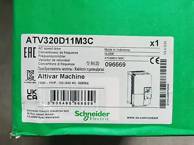Buy Schneider Electric Atv320d11m3c Vfd (brand New In Factory Packaging!) • 2,064.04$