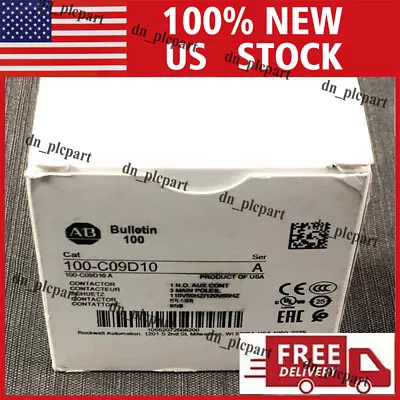 Buy Allen-bradley 100-c09d10 Iec Contactor 9 Amp 120vac New In Box Us Stock • 56.99$