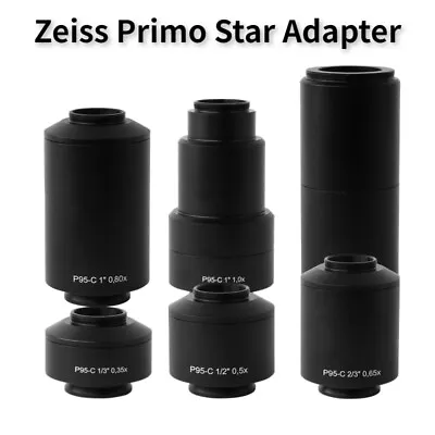 Buy Zeiss Primo Star Series Microscope Phototube To C/T2/M52 Mount Camera Adapter • 120$