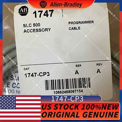 Buy NEW Allen Bradley 1747-CP3 /A SLC 5/03 SLC 5/04  Programmer Cable • 159$