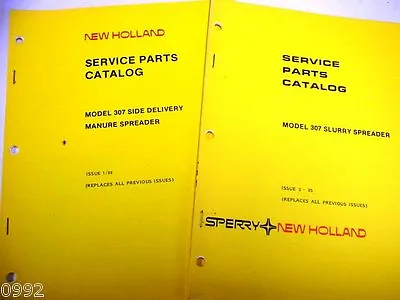 Buy New Holland 307 Manure Spreader Manual Set • 10$