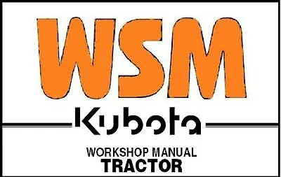 Buy Tractor Workshop Manual Fits Kubota T1570a T1670a T1770a T1870a Lawn & Garden • 10.04$