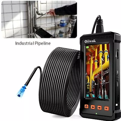 Buy 50FT Industrial Endoscope Borescope Camera For Pipe Sewer Drain Plumbing Inspect • 120$