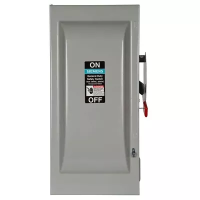 Buy Siemens 3-Poled Safety Switch (GF323NR) • 200$