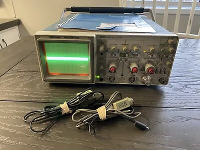 Buy Tektronix 2235 AN/USM488 100MHz Two Channel Oscilloscope, Two Probes, Manual • 330$