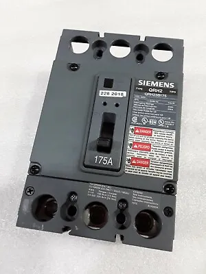 Buy Qr23b175 Siemens 3pole 175amp 240v 10ka Circuit Breaker New • 789$