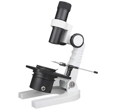 Buy  Gemology Grading Testing LED Darkfield Stereo Magnifier Microscope W Gem Clamp • 209.25$
