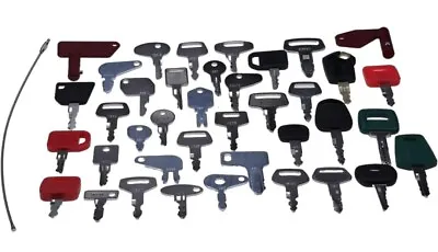 Buy 39PCS Heavy Equipment Ignition Keys Ford, Caterpillar, CAT, Case, JD, John Deere • 21.25$