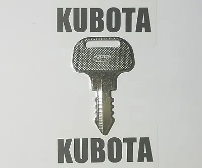 Buy (1) KUBOTA Key 18510-63720 Ignition Kubota M Series Tractors Fast Free Shipping • 6.99$