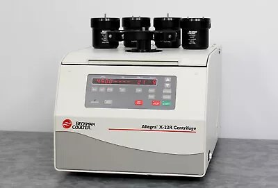 Buy Beckman Coulter Allegra X-22R Refrigerated Benchtop Centrifuge W/ SX4250 Rotor • 3,552.47$