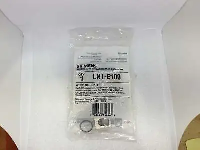Buy Siemens LN1-E100 Wire Grip Kit Molded Case Circuit Breaker Accessory • 7.95$