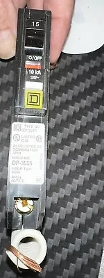 Buy New Square D QO115AFI 1 Pole 15A 120VAC QO Plug In Arc Fault Interrupter Breaker • 35$