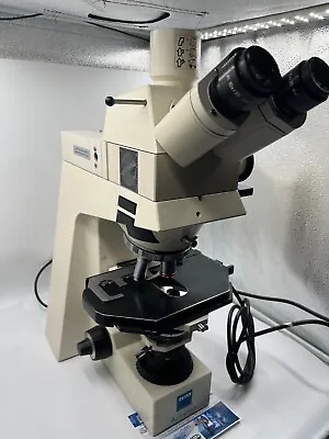 Buy Carl Zeiss Axioplan Imaging Microscope Plan-Neofluar Red, Fluorite Oil PL 10x/25 • 2,641.55$