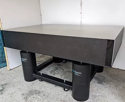 Buy Crated NEWPORT 4' X 6 'x 12  OPTICAL TABLE, ADJUSTABLE RL-2000 LabLegs & CASTERS • 4,395$