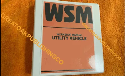 Buy Kubota Kubota RTV400CI Utility Vehicle Workshop Service Manual Binder • 56$