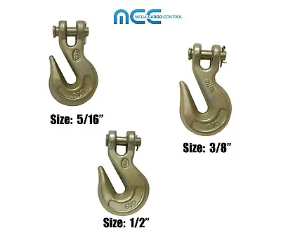 Buy G70 Heavy Duty Tow Chain Clevis Grab Hook For Flatbed Trailer Truck Transport • 86.18$
