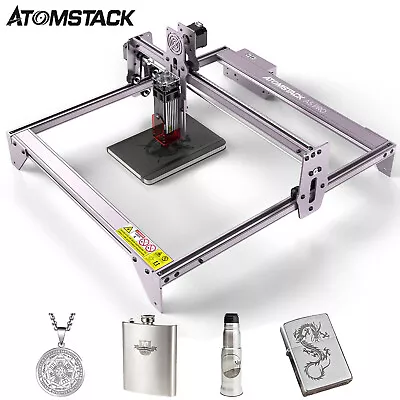 Buy ATOMSTACK A5 Pro 40W Laser Engraving Machine Laser Engraver For Metal Glass U1R5 • 153.69$