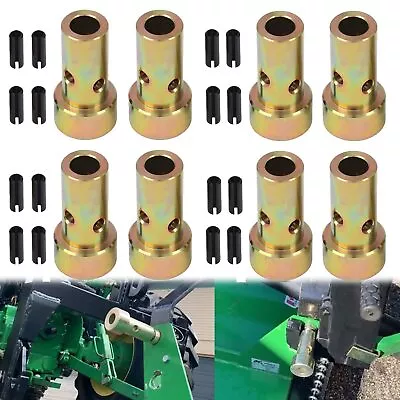 Buy 8 PC Cat 1 Quick Hitch Bushings Set For 3-Point Tractors Quick Hitch Adapter ... • 107.21$