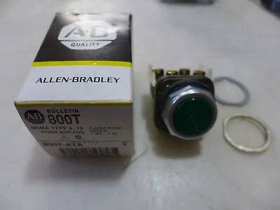 Buy Allen Bradley 800t Push Button Nema Type 4,13 New Free Shipping L61 • 39.99$