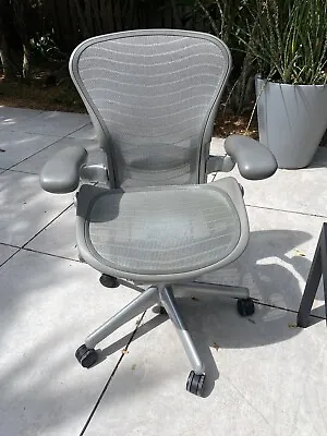 Buy Herman Miller Aeron Office Chair - Gray Size A • 520$