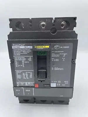 Buy Schneider Electric Square D Power Pact HJ 060  30 Amp  3 Pole Breaker  • 250$