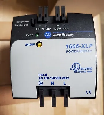 Buy Allen-Bradley 1606-XLP100E (1606XLP100E) 24VDC Power Supply **NEW** • 159.99$