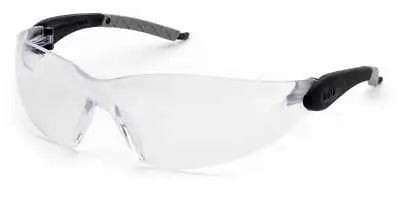 Buy Elvex Delta Plus TNT Series XL Safety Glasses, All Lens Tints, Black/Grey Frame • 6.55$
