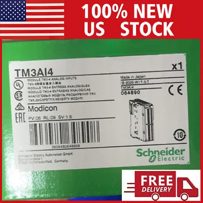 Buy Schneider Electric TM3AI4 Modicon TM3-4 Analog Input Module 1PC Brand New • 198$