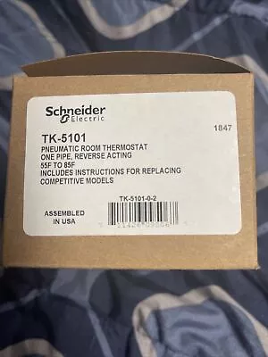 Buy New Schneider Electric Tk-5101 Pneumatic Room Thermostat • 120$